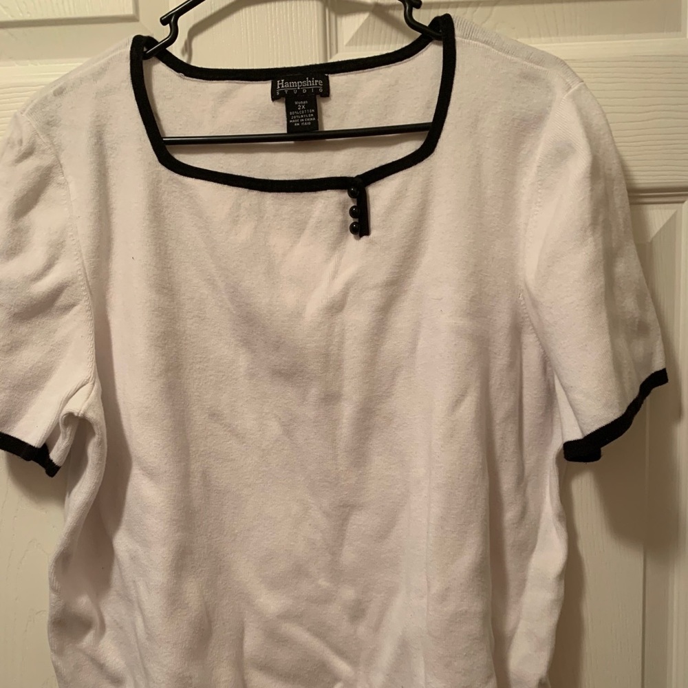 Hampshire studio plus size blouse